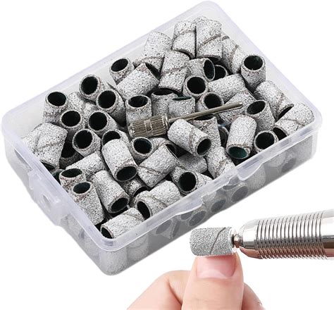 Gosimida Nail Sanding Bands Nail Drill Bits For Manicures And Pedicures Professional Sander