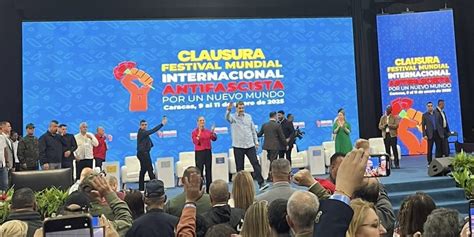 festival anti fasis sedunia ditutup maduro forum caracas sepakati