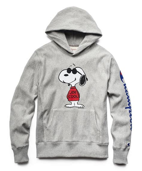 Todd Synder X Champion Cotton Champion X Peanuts Joe Cool Hoodie In