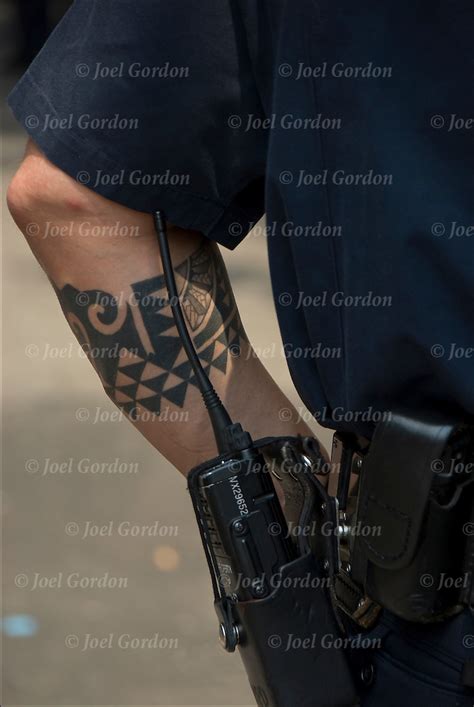 Grandfathered Nypd Tattoo Joel Gordon Photography