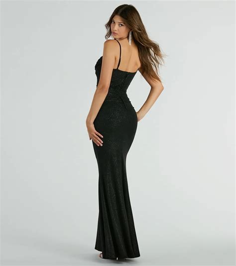 glitter black dresses 4