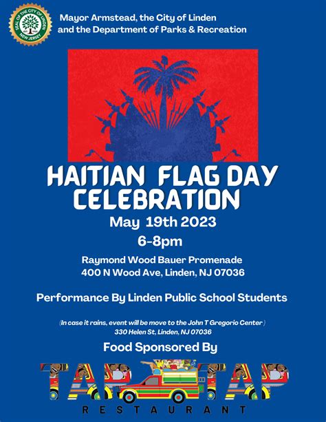 Haitian Flag Day Celebration – City of Linden