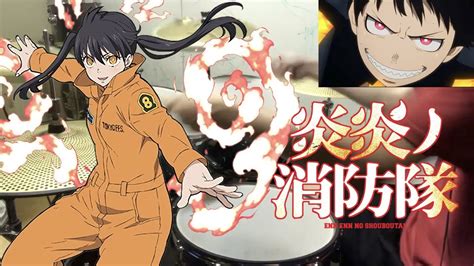 Fire Force OP Inferno インフェルノ by Mrs GREEN APPLE Drum Cover