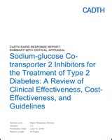 Sodium Glucose Co Transporter 2 Inhibitors For The Treatment Of Type 2