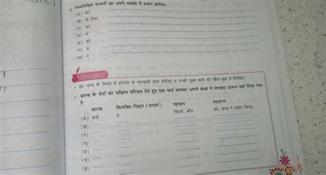 namanalkhata parasaraga ka apana vakaya ma parayaga kajae ka ka kha ka le