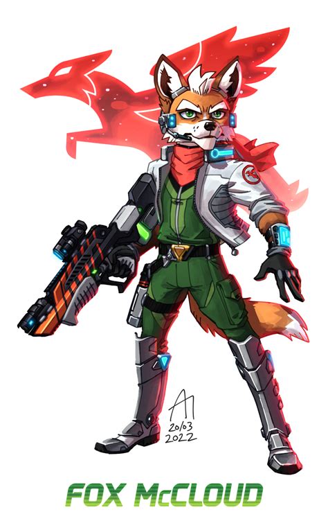 Starfox Redesigns Fox By Anomalain On Newgrounds