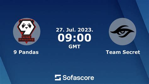 9 Pandas Team Secret Live Score Sofascore