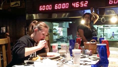 This Woman Doubled the Big Texan 72 oz. Steak Challenge, Broke a Record