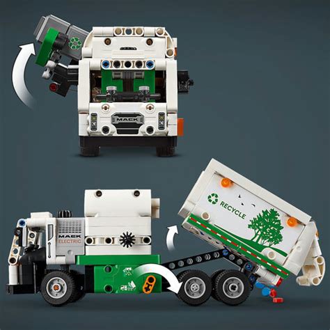 LEGO® Technic™ Mack® LR Electric Garbage Truck – Rimrock Hobbies