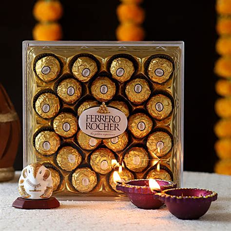 Buy Send Ganesha Idol Ferrero Rocher Treat Online Fnp