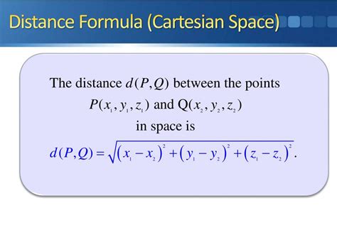 Ppt Three Dimensional Cartesian Coordinate System Powerpoint