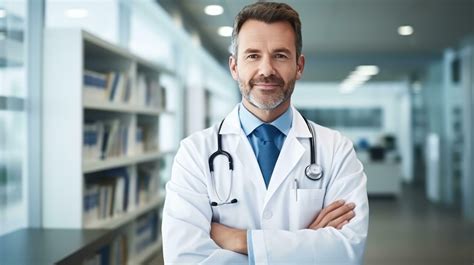 doctor posing portrait photo  stock photo  vecteezy