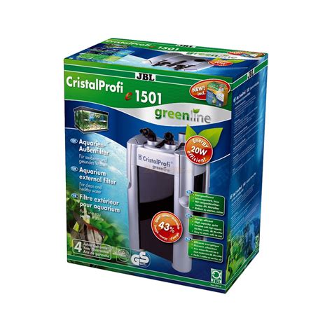 JBL CristalProfi e1501 Aquarien Außenfilter Greenline mit Filte