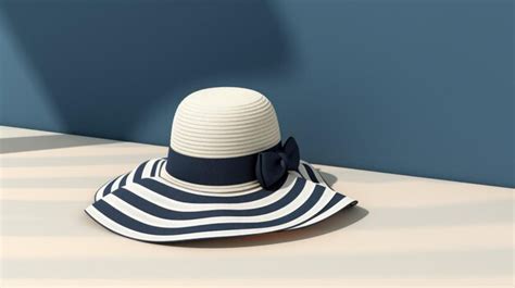 Premium AI Image | beach hat