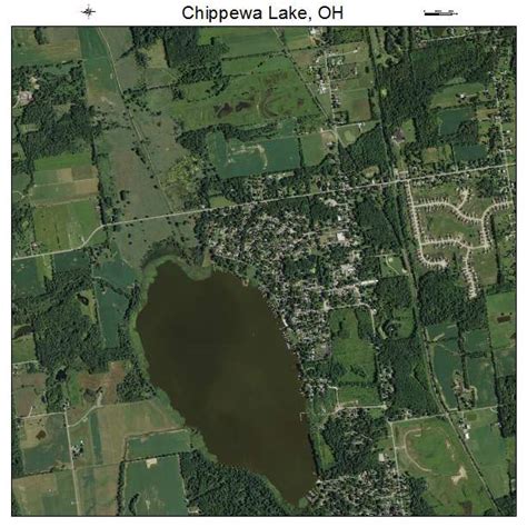 Aerial Photography Map of Chippewa Lake, OH Ohio