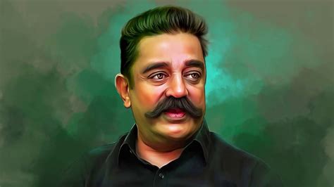 Kamal Haasan Digital Painting Using Smudge Technique Artisa 23 Youtube