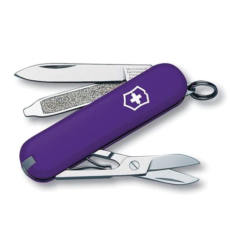 Victorinox Swiss Army Classic Sd Pocket Knife Purple 58mm