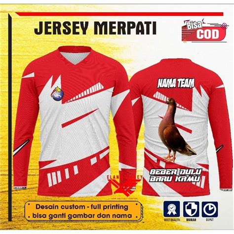 Jual Jersey Merpati Custom Desain Shopee Indonesia