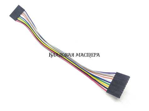 Коннектор DuPont 10pin с проводами 20 см шаг 2.54 мм мама-мама купить в ...