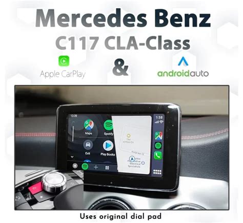 Mercedes Benz C Cla Class Ntg Comand Dial Control Apple Carplay