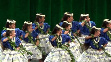 Hālau Hula O Hokulani 2015 Queen Liliuokalani Keiki Hula Competition