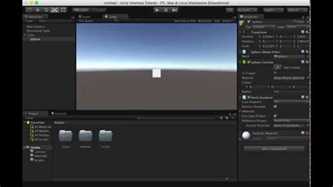 Unity Interface Tutorial Youtube