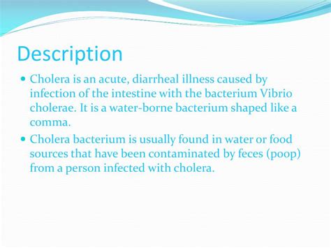 Ppt Cholera Powerpoint Presentation Free Download Id1907157