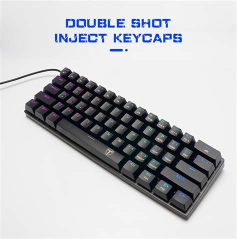 Hot Swap Wireless Keyboard Mini RGB Backlit Wired Dual Mode Wireless Mechanical Gaming