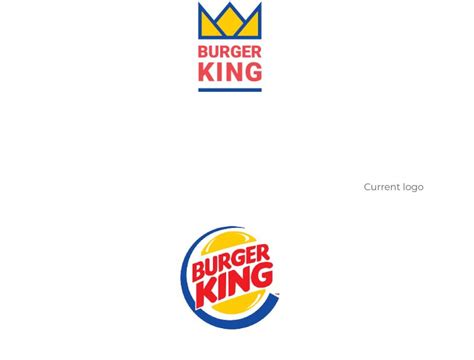 Burger King Logo Concept in Three Different Colors