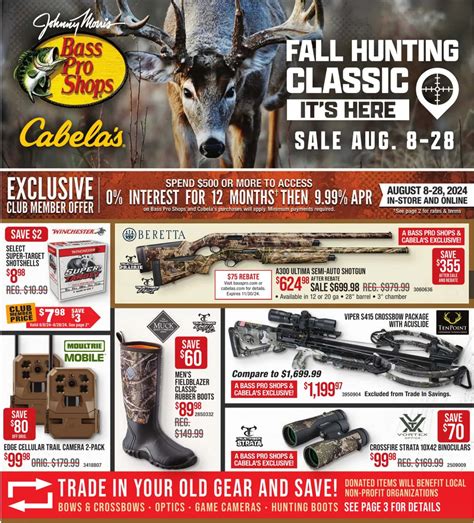 Bass Pro Shops Weekly Ad August 8 To August 28 2024 Weeklyadhunters