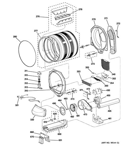 Wiring Diagram For Ge Dryer