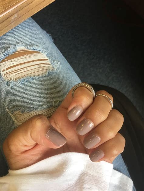 Summer Nails Short Nude Brown Tan Nails Taupe Nails Toe Nail Color