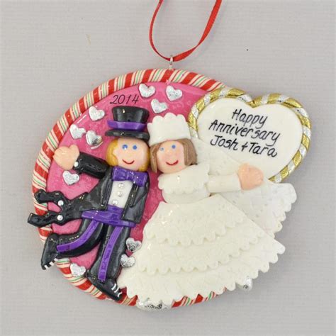 Personalized Wedding Ornaments From Calliope Designs Calliope Designs