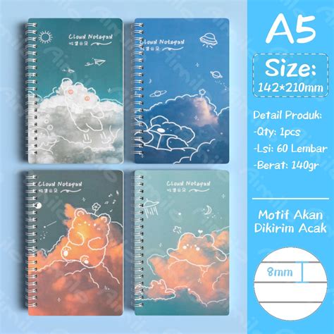 Jual Ready Aimilo Buku Diary Aesthetic Notebook A Buku Jurnal Buku