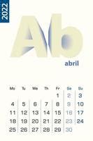 Calendario Espa Ol Vectores Iconos Gr Ficos Y Fondos Para