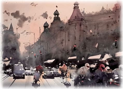 Художник Альваро Кастаньета очень точно передаёт на своих акварелях ...