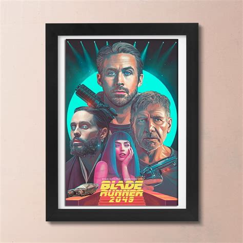 Quadro Para Decoracao Moldura Blade Runner 2045 Elo7