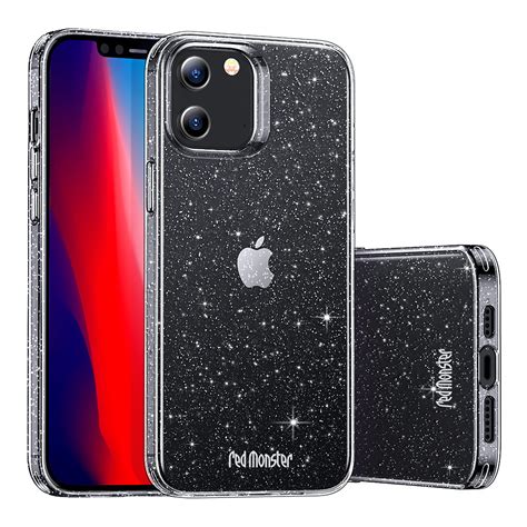 Red Monster Tough Naked Armour Crystal Clear For Iphone Series Rmvhg