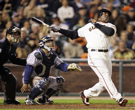 Scratch Hit Sports: San Farncisco Giants' Barry Bonds Breaks MLB Home ...