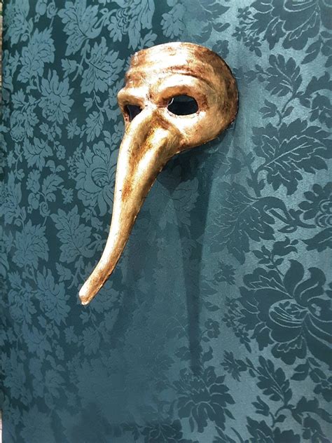 Scaramouche Mask Nose Of The Comedy Dell Art In Paperweight Etsy