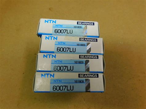 NTN 6007LU Bearing 4 piece 35x62x14 LOT NEW | eBay