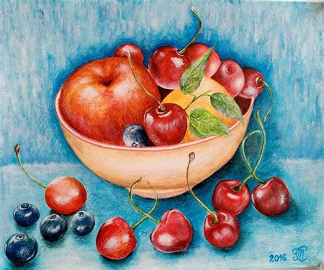 Still life Acrylic painting Fruits painting fine art | Etsy