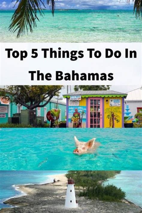 Top 5 Best Things To Do In The Bahamas Follow Me Away