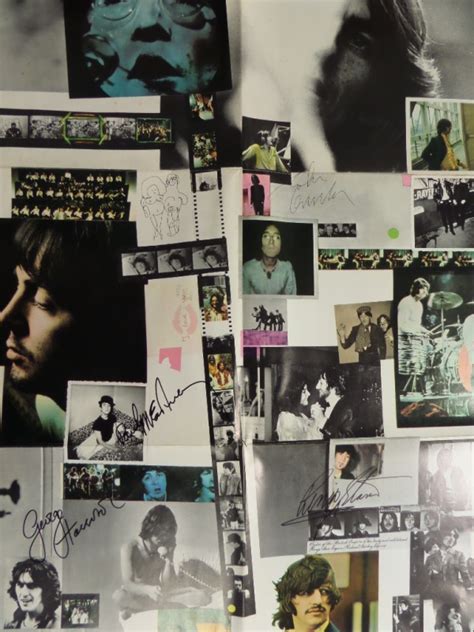 Coach's Corner - THE BEATLES band signed "White Album" poster!