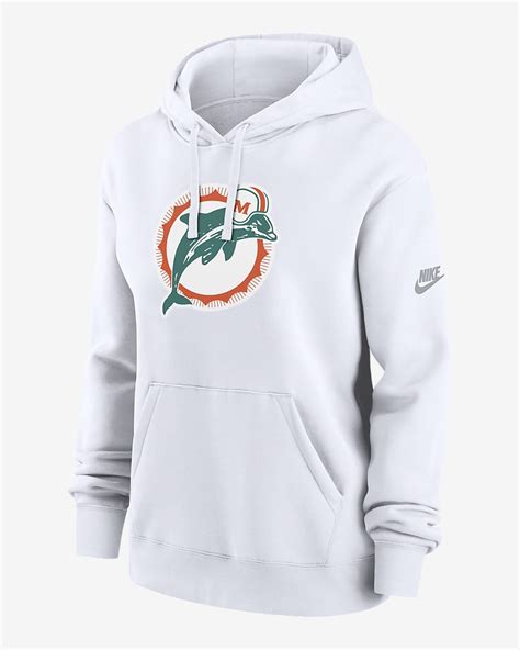 Miami Dolphins Club Women's Nike NFL Pullover Hoodie. Nike.com