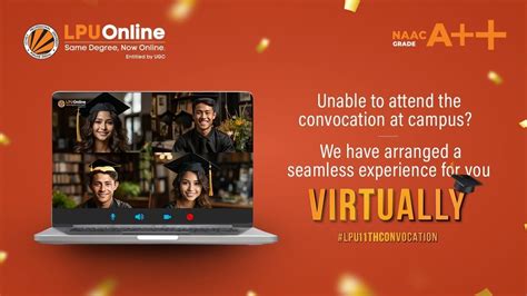 LPU Online Virtual Convocation YouTube