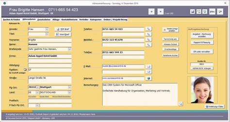 Adressverwaltung Software F R Windows Und Microsoft Office