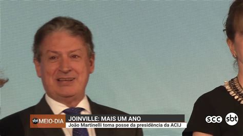 João Martinelli toma posse da presidência da ACIJ YouTube