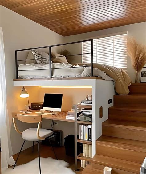 Pin By Leah Baker On Bedrooms In 2025 Modern Loft Bed Loft Beds For