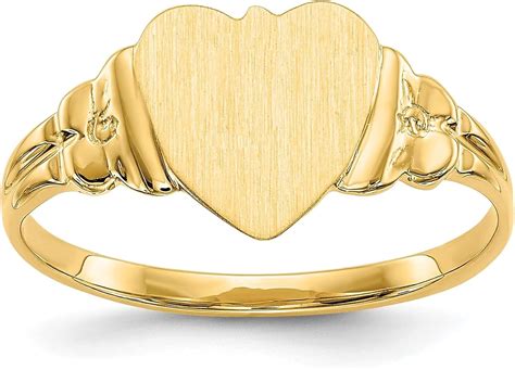 Avariah Diamonds 14k Yellow Gold 8 0x8 5mm Closed Back Ren S Heart